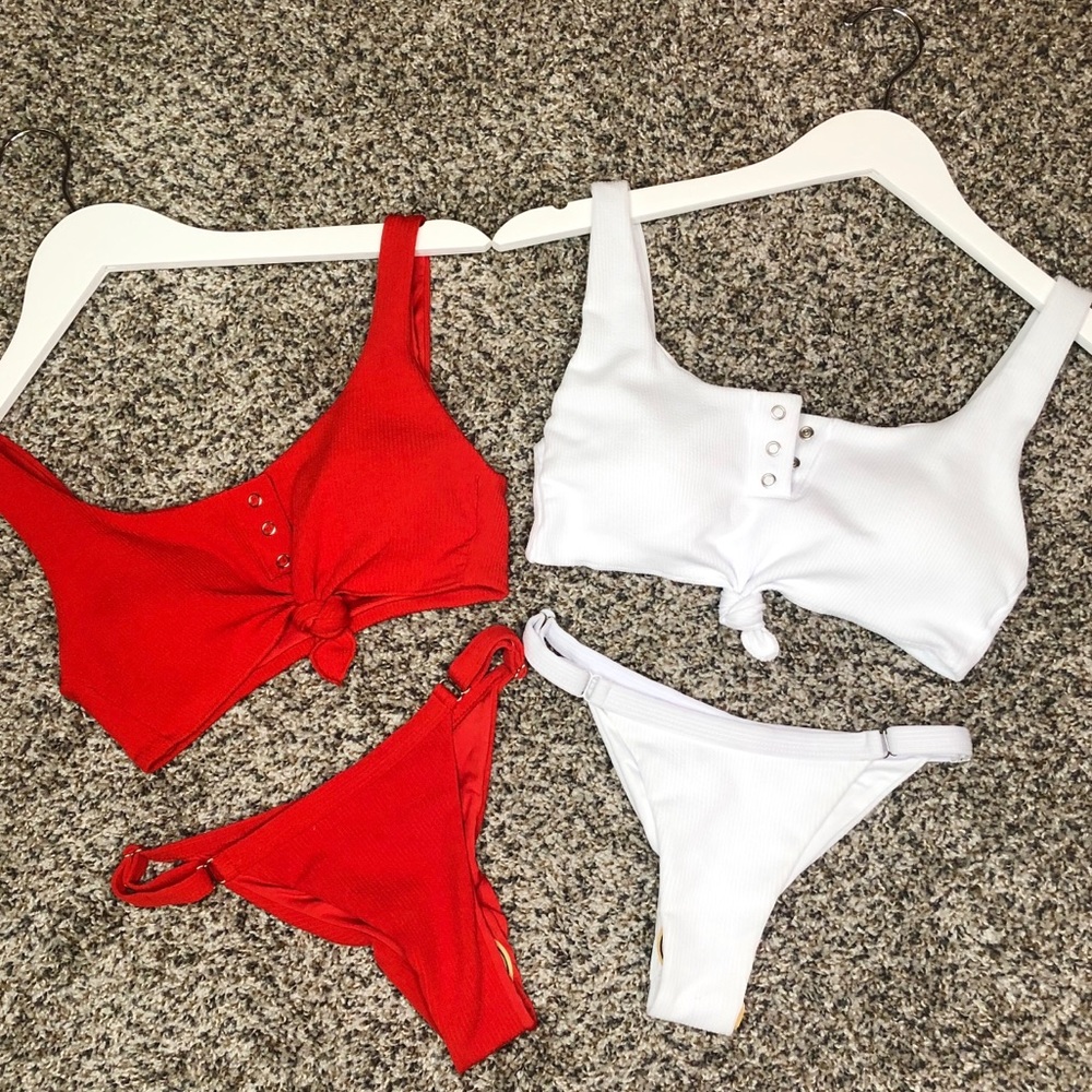 👙 SALE! Knot Front Swimsuits